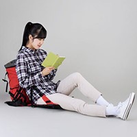 リュックの使用例
